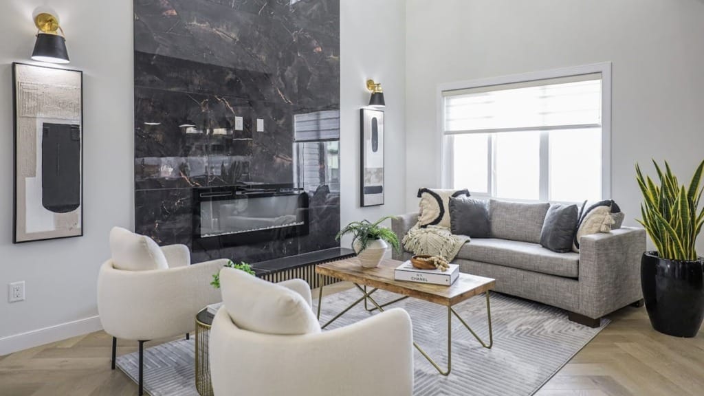 Staged Living Room