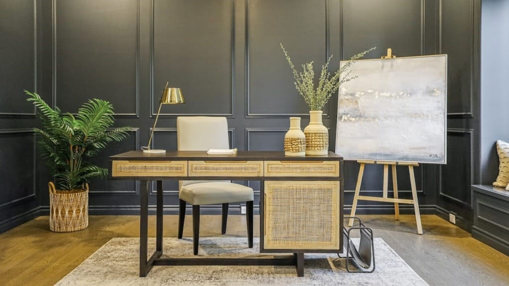 Staged Office